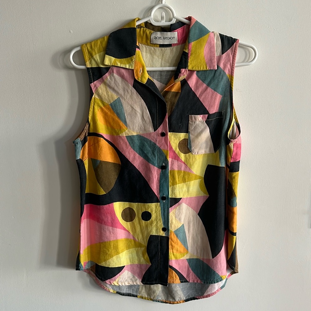 Rachel Antonoff Sleeveless Blouse